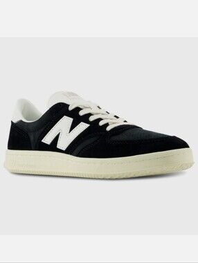 New Balance T500 Suede Shoes Mens Size 8 9 Black Sneakers CT500CK
